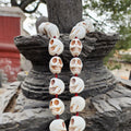 30mm Kali Skull Mala Necklace: Sacred Tantric Beads, Spiritual Protection
