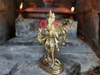 Ma Kali Brass Statue: Divine Mother Protector
