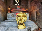 Kali Statue From Pasupatinath - Authentic Goddess Kali Shiva Brass Statue, Mahakali Parvati God Kali Durga Hindu statue