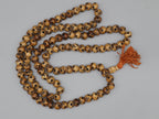 Tibetan Hand Carved Skull Bead Mala: Tibetan Bone Prayer Beads