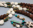 Shaman Of Peace and Protection Tibetan Shiva Kali Beaded Necklace