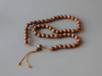Natural Sandalwood Mala Necklace & Bracelet Set - Nepal Wood Beads