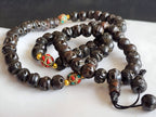Kali Skull Bone Mala - Tibetan Hand Carved Buddhist Necklace