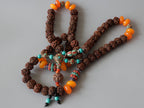 Peace and Protection Tibetan Rudraksha With Natural Stones, Mother's Day Gift