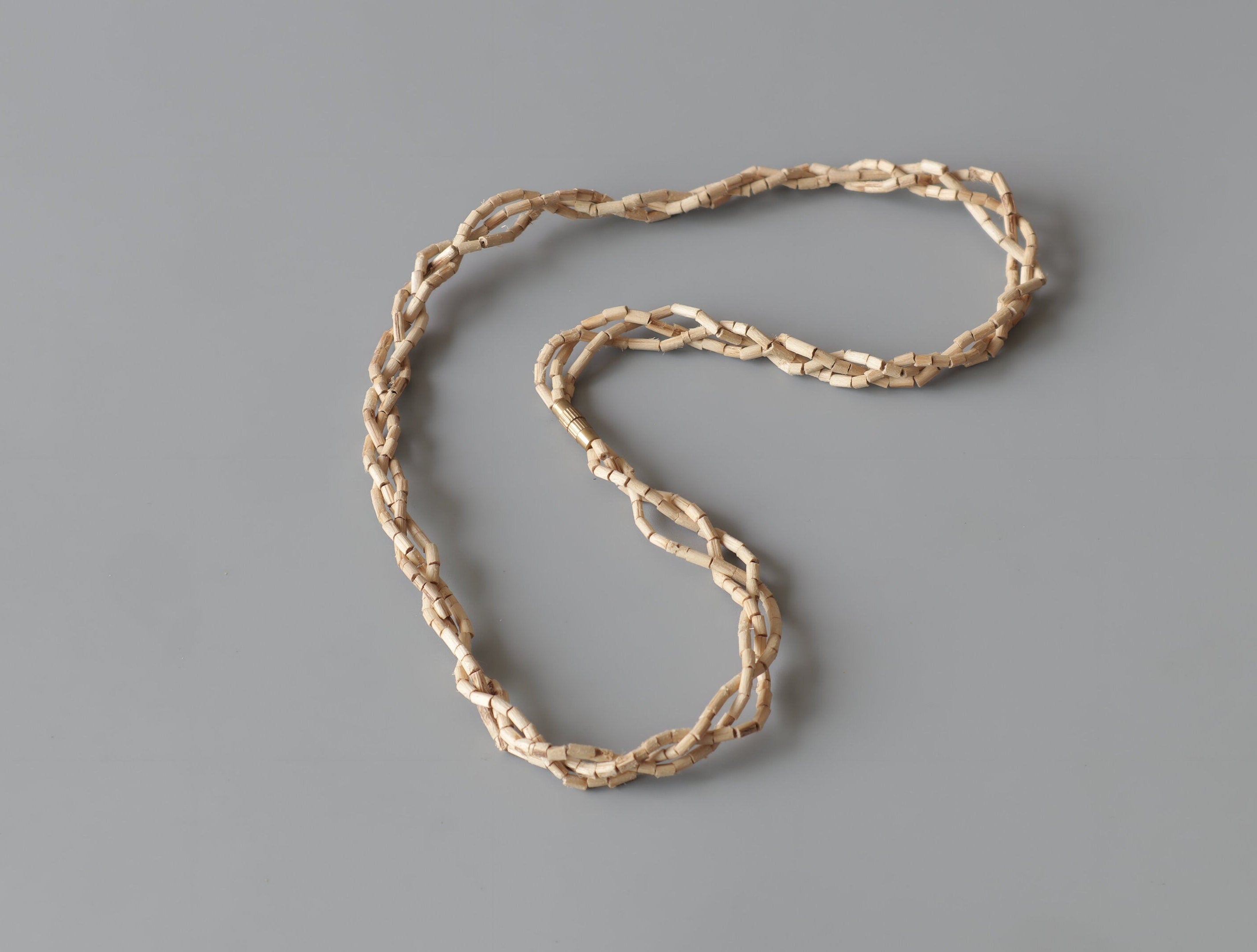 Tulsi Mala, Sacred Holy Basil Radha Krishna Necklace, Set of Three Tulasi Mala