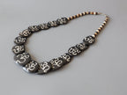 Tibetan Om Bone Necklace Old Design Spiritual Jewelry Nepal