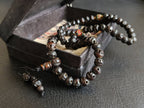 Kali Skull Bone Mala - Tibetan Hand Carved Buddhist Necklace