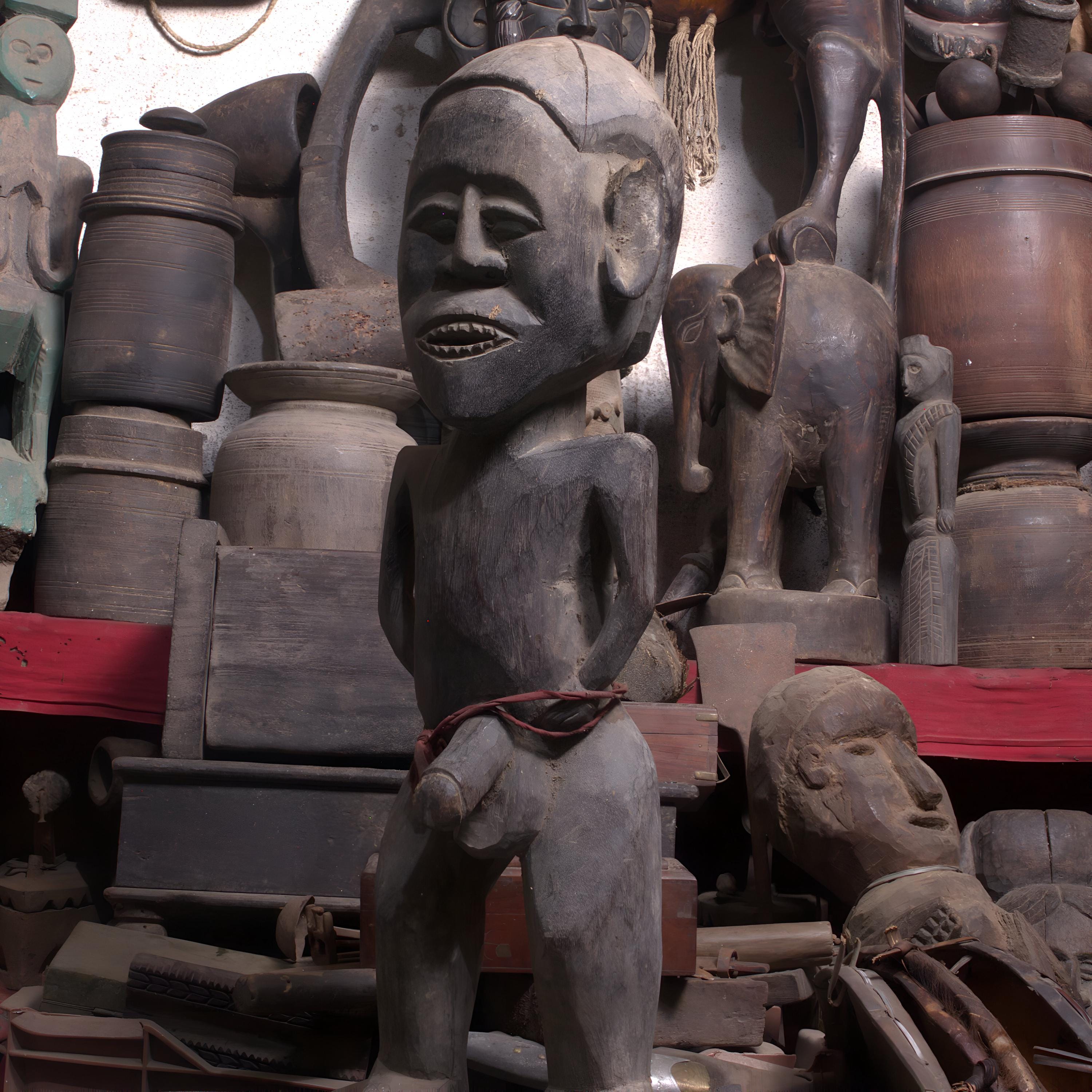 Ban Jhakri, A Mystical Hand Carved Forest Lord Wooden Idol