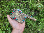 Tibetan Vajra Conch Shell – Sacred Blowing Sankha With Intricate Handcrafted Artistry