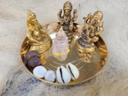 Wealth And Prosperity Ganesh, Laxmi, Kuber, Shree Yantra, Lotus Seed, Conch Shell