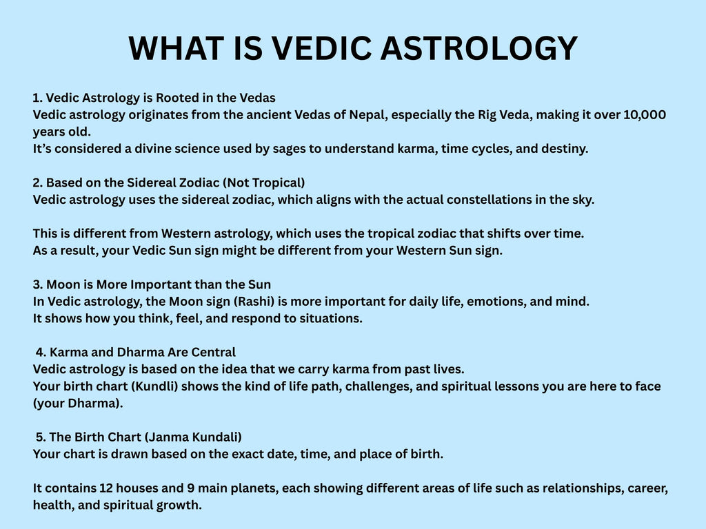 Blind Vedic Astrology Reading: Divine Guidance from Nepal (PDF File)