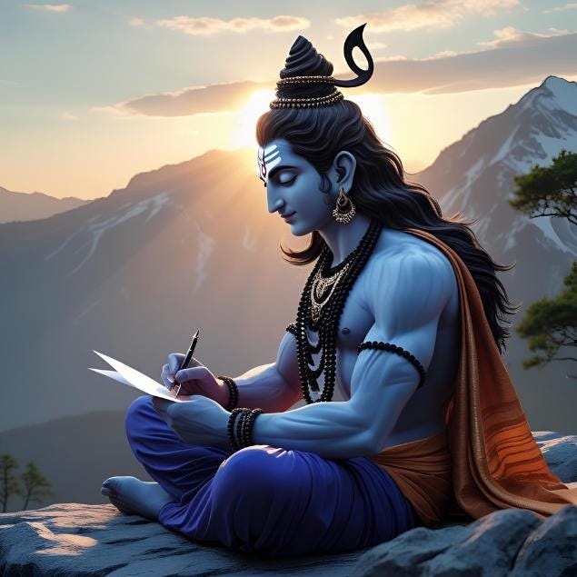Personalized Letter From Lord Shiva: Vedic Guidance & Blessing (PDF Download)