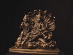 Antique Vishnu Lakshmi Idol On Sheshnag