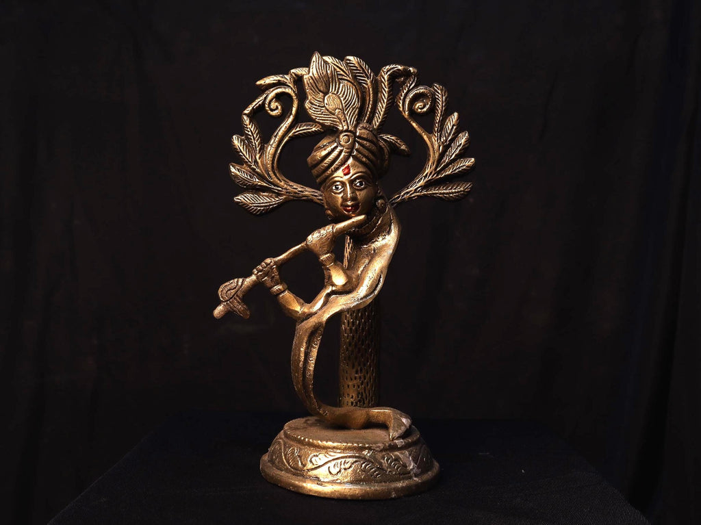 Divine Krishna Statue: Rare Artistic Design
