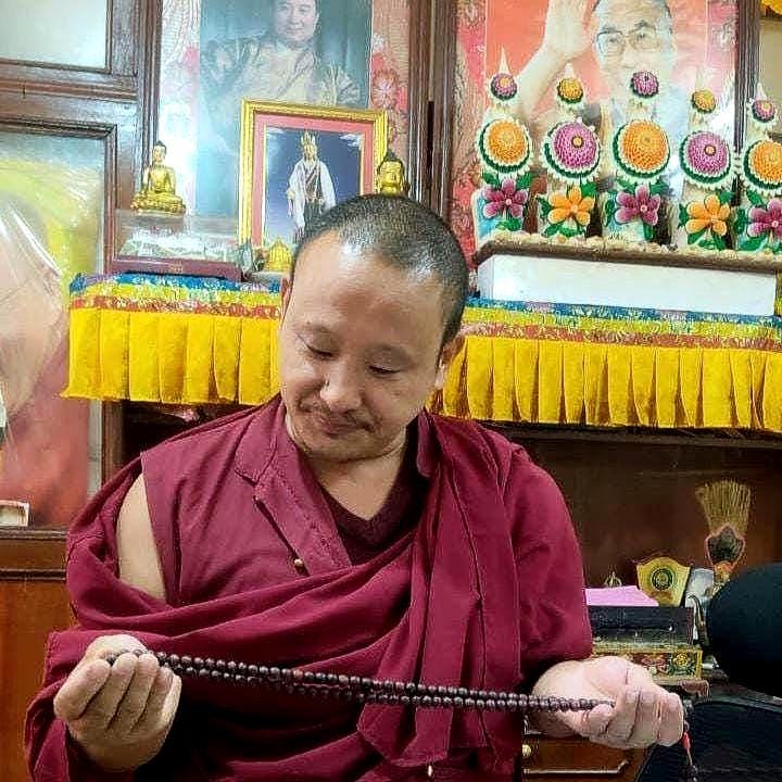 Extremely Rare Bodhi Seed Prayer Beads: Tibetan Buddha Japa Mala Necklace