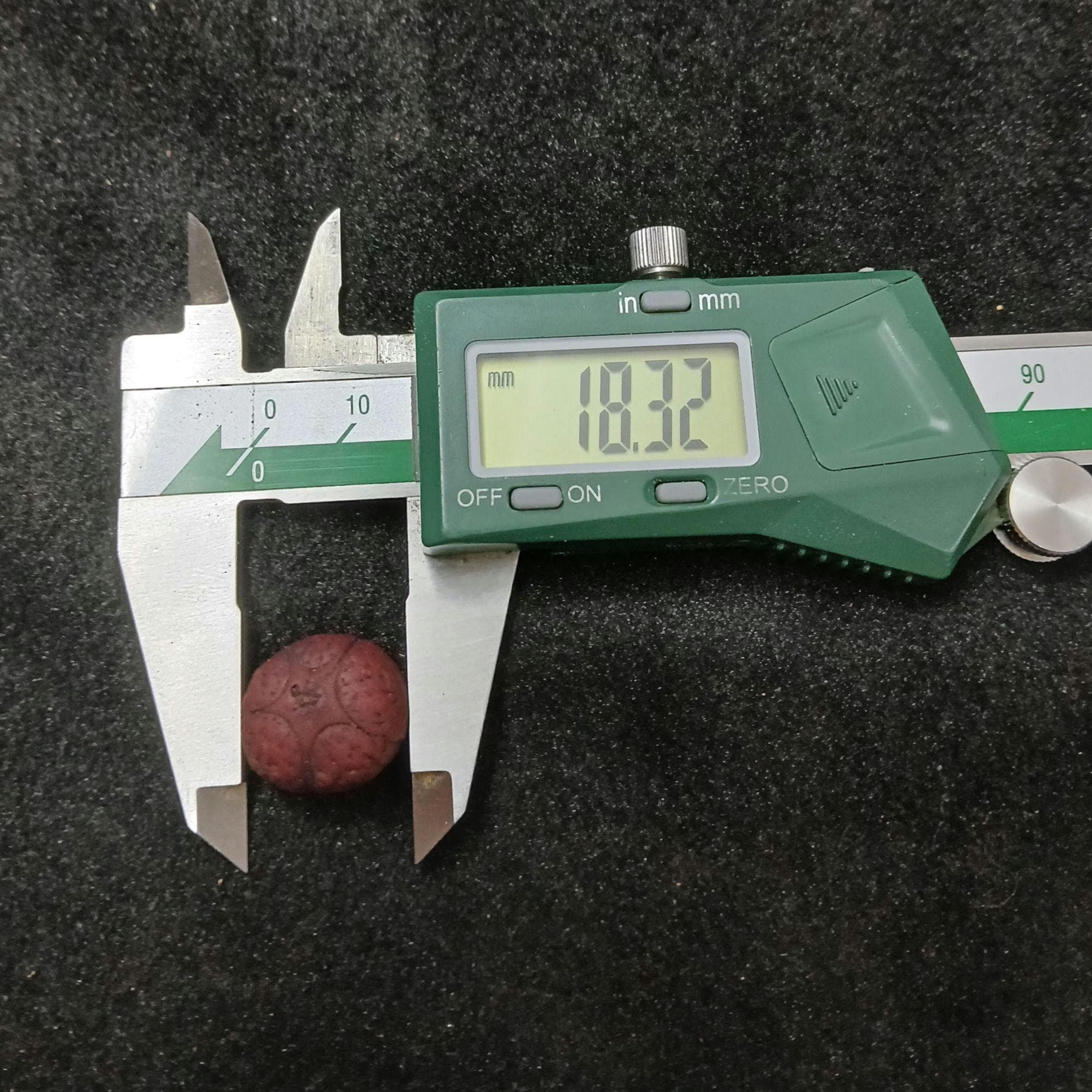 Buddha Chitta Guru Bead: Five Eyes Phoenix Bead (18-20mm, Nepal Sacred Hills)