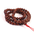 Vajrayana 9 mm Bodhi Prayer Beads, Natural Buddha Chitta 108 Beads Japa Mala