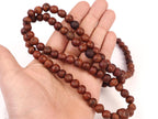 9mm Bodhi Prayer Beads, Natural Buddha Chitta 108 Beads Japa Mala For Thukten