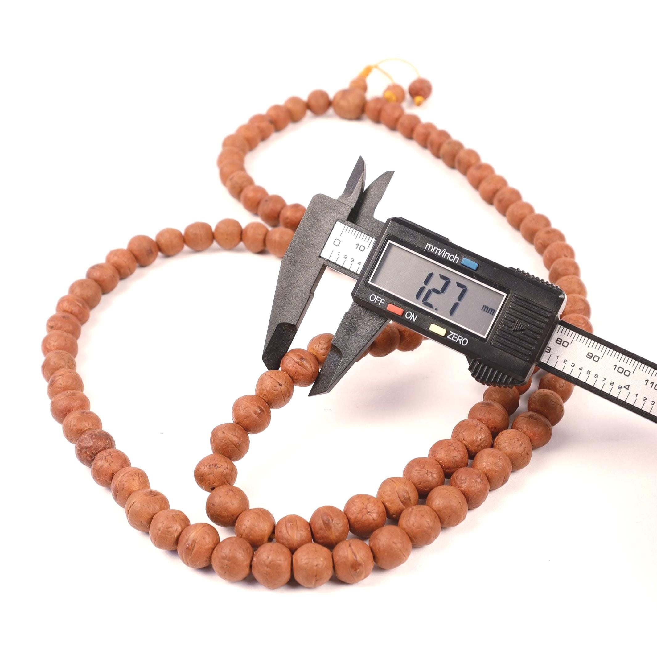 Beginner's Bodhi Seed Japa Mala, Buddhist Prayer Beads