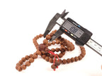 10mm Bodhi Seed Mala, Buddha Chitra Prayer Beads From Temal Nepal