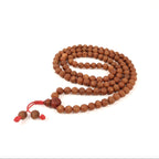 11mm Tibetan Buddhist Prayer Beads, Phoenix Eye Seed, Vajrayana Buddhism