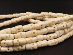 Natural White Tibetan Yak Bone Bead Handmade Mala