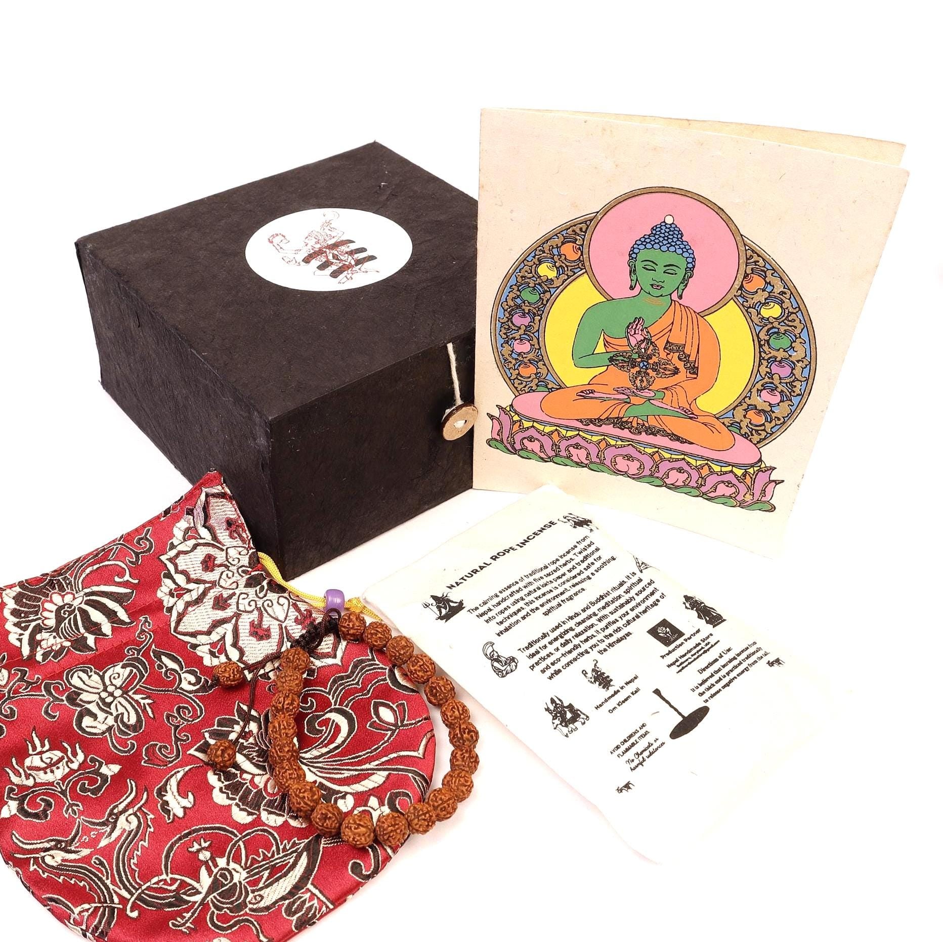 Rudraksha Mala, Aged 12 to 13 mm Shiva Prayer Beads