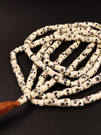 Tibetan Bhairav Skull Bone Prayer Beads