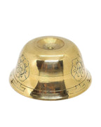 Tibetan Water Offering Brass Bowl With Engraving Set Of 7