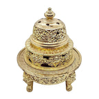 Tibetan Incense Burner With Lid For Sang Offering And Buddhist Altar