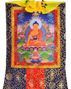 Thangka Tibetan Buddhist Wall Paintings For Altar, Meditation And Home Decor