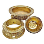 Tibetan Incense Burner With Lid For Sang Offering And Buddhist Altar