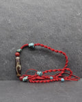 Antique Tibetan Dzi Bead, Vajrayogini Dakini Tantric Wisdom Amulet Tibetan Buddhist Protection Mala