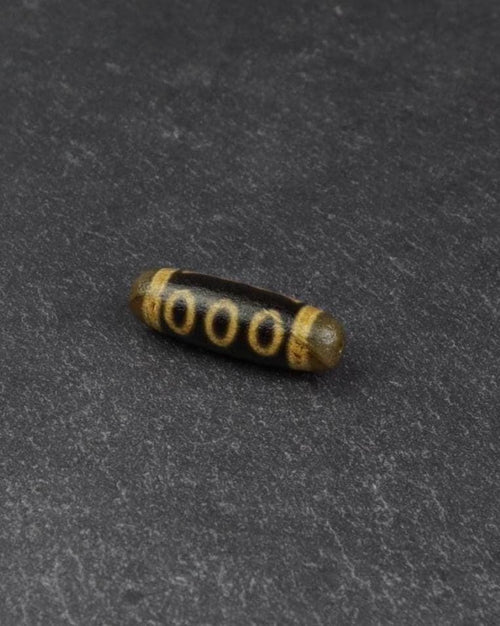 5 Eye Tibetan Dzi Bead, Make Free Mala