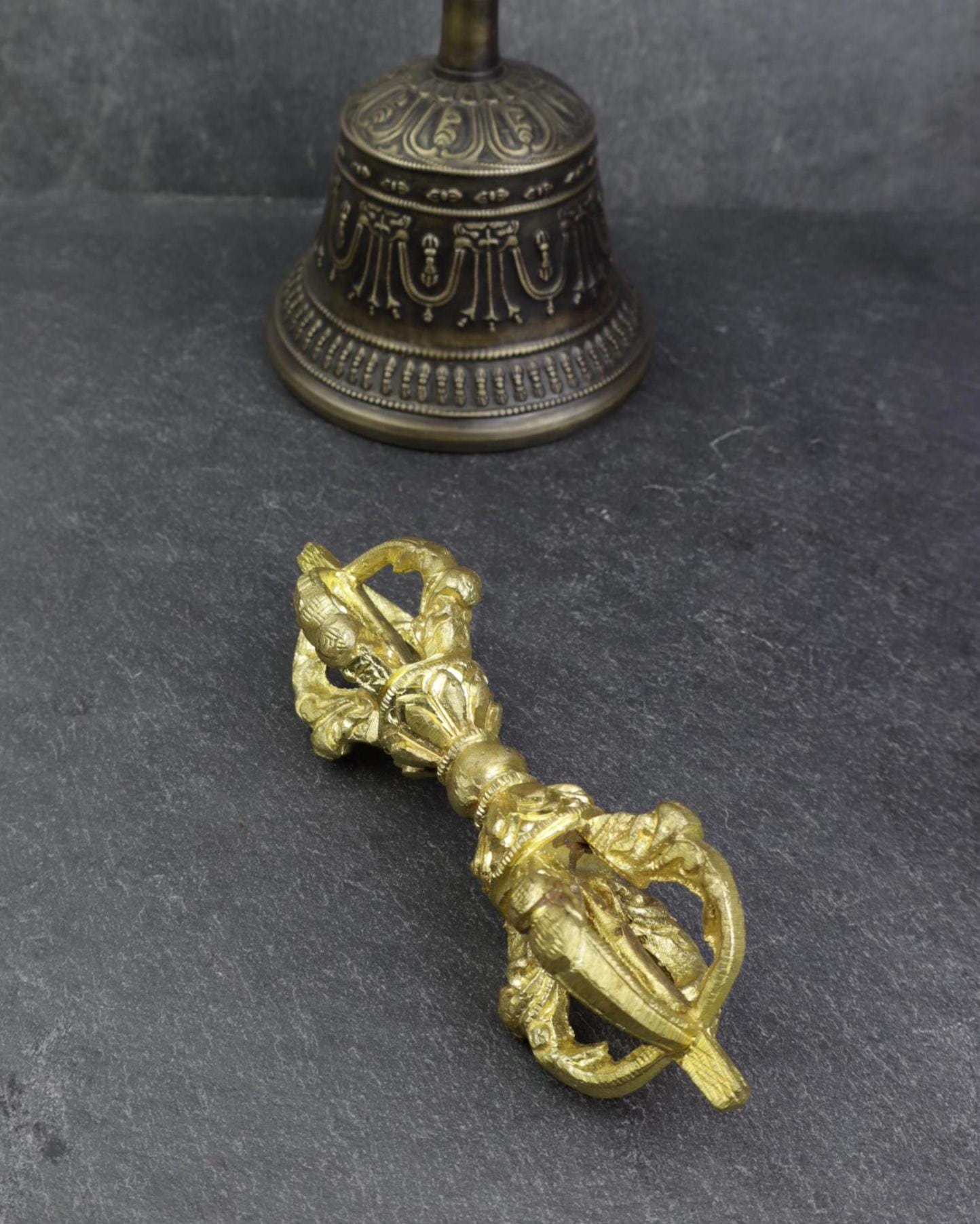 Tibetan Bell Dril Bu And Dorje Vajra Set