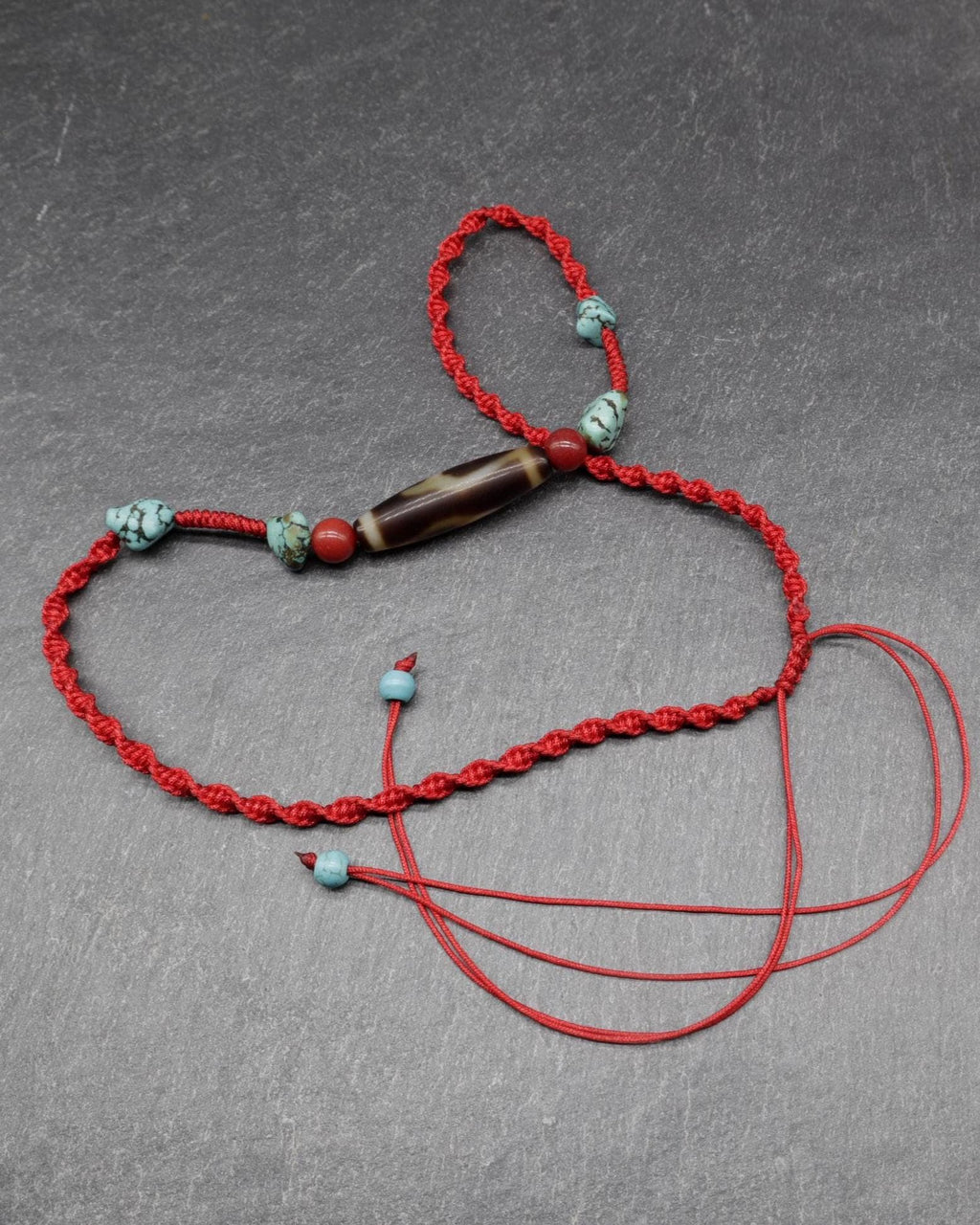 Antique Tibetan Dzi Bead, Vajrayogini Dakini Tantric Wisdom Amulet Tibetan Buddhist Protection Mala