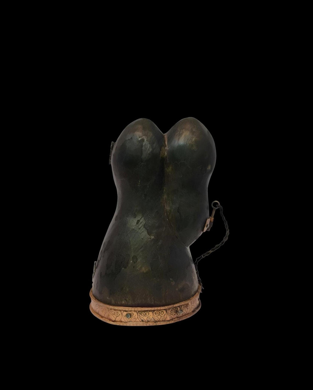 Tibetan Buddhist Antique Bell And Dorje Ritual Set With Original Case, 30 Years Old