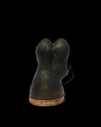 Tibetan Buddhist Antique Bell And Dorje Ritual Set With Original Case, 30 Years Old