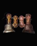 Master Quality Bell And Dorje With Hand Crafted Metal Cover