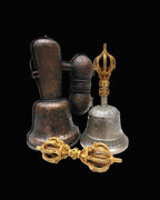 Master Quality Bell And Dorje With Hand Crafted Metal Cover