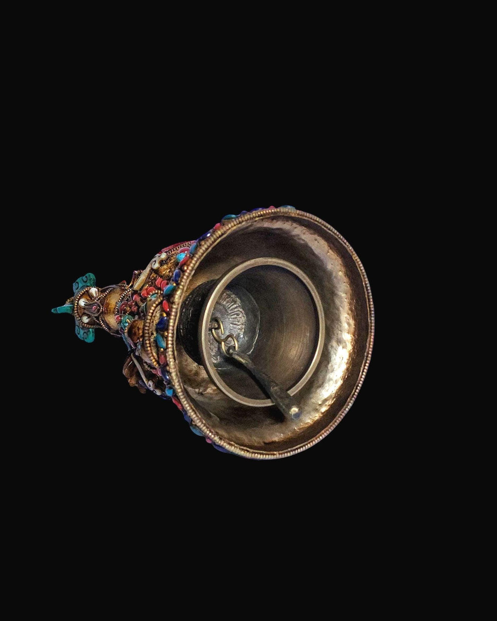Antique Bell, Dorje Vajra and Phurba Tibetan Ritual Set