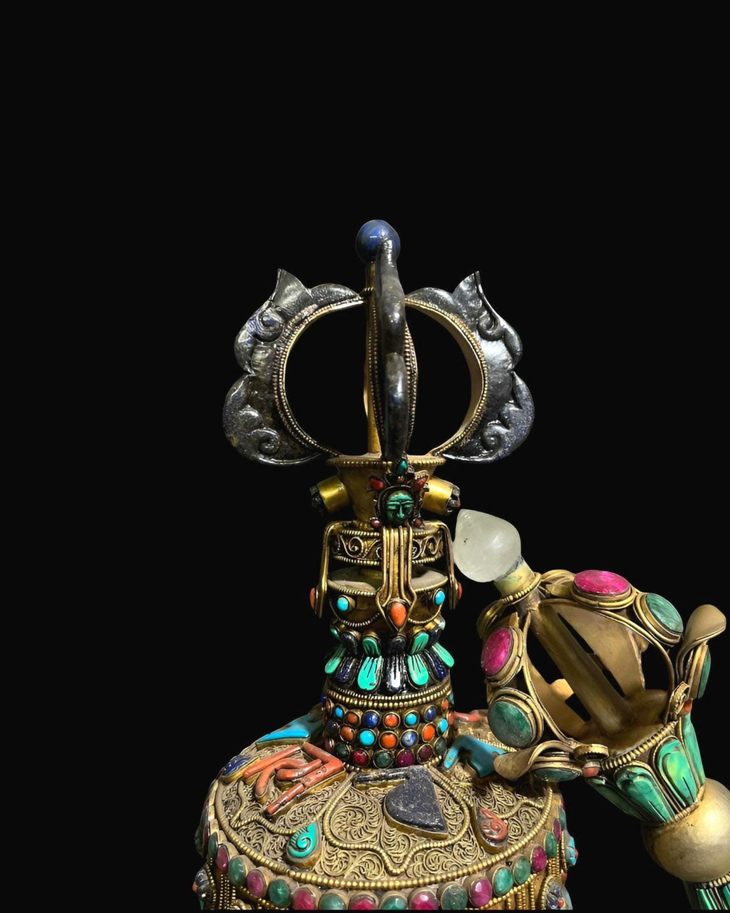 Antique Tibetan Bell and Dorje Collector Piece