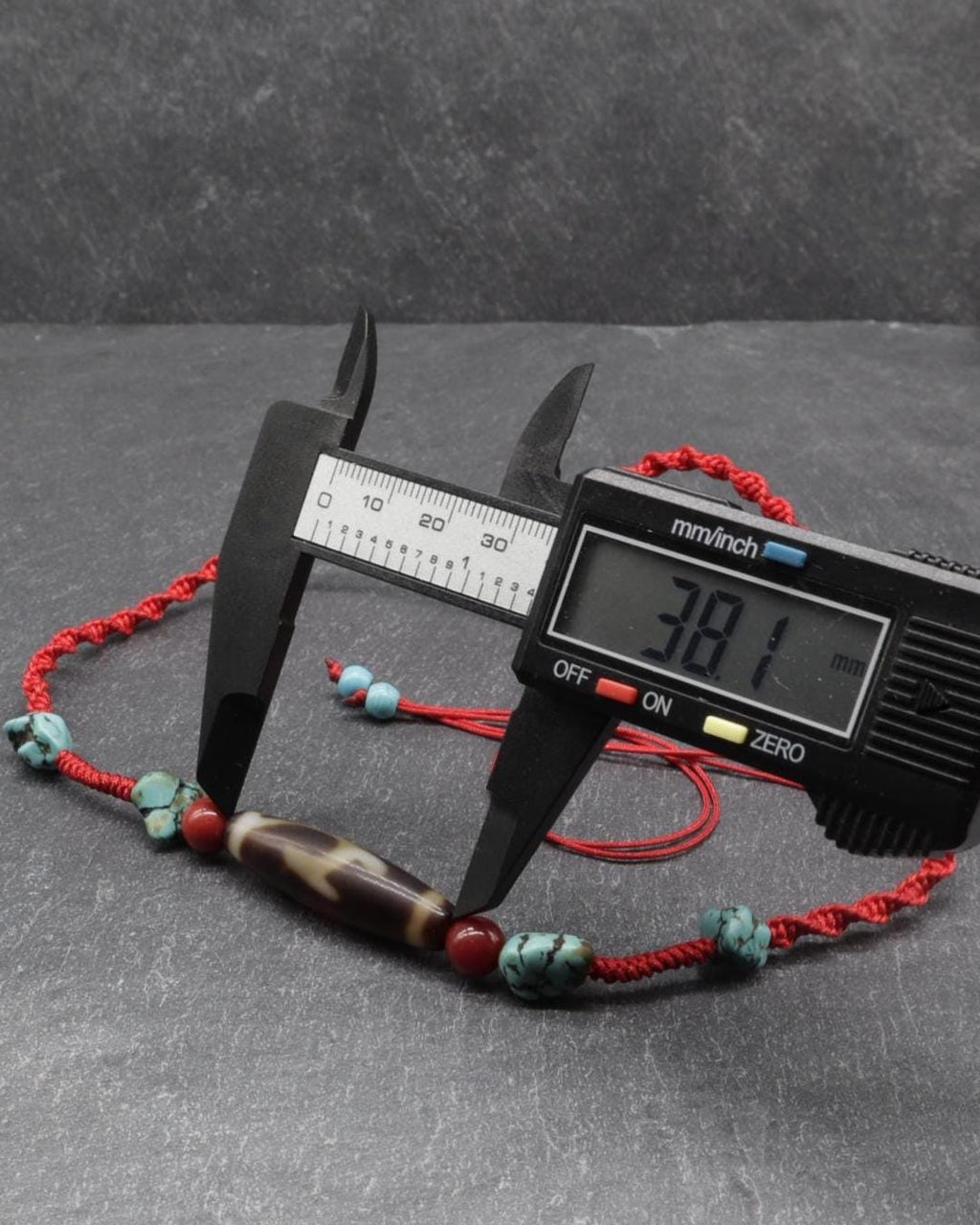 Antique Tibetan Dzi Bead, Vajrayogini Dakini Tantric Wisdom Amulet Tibetan Buddhist Protection Mala