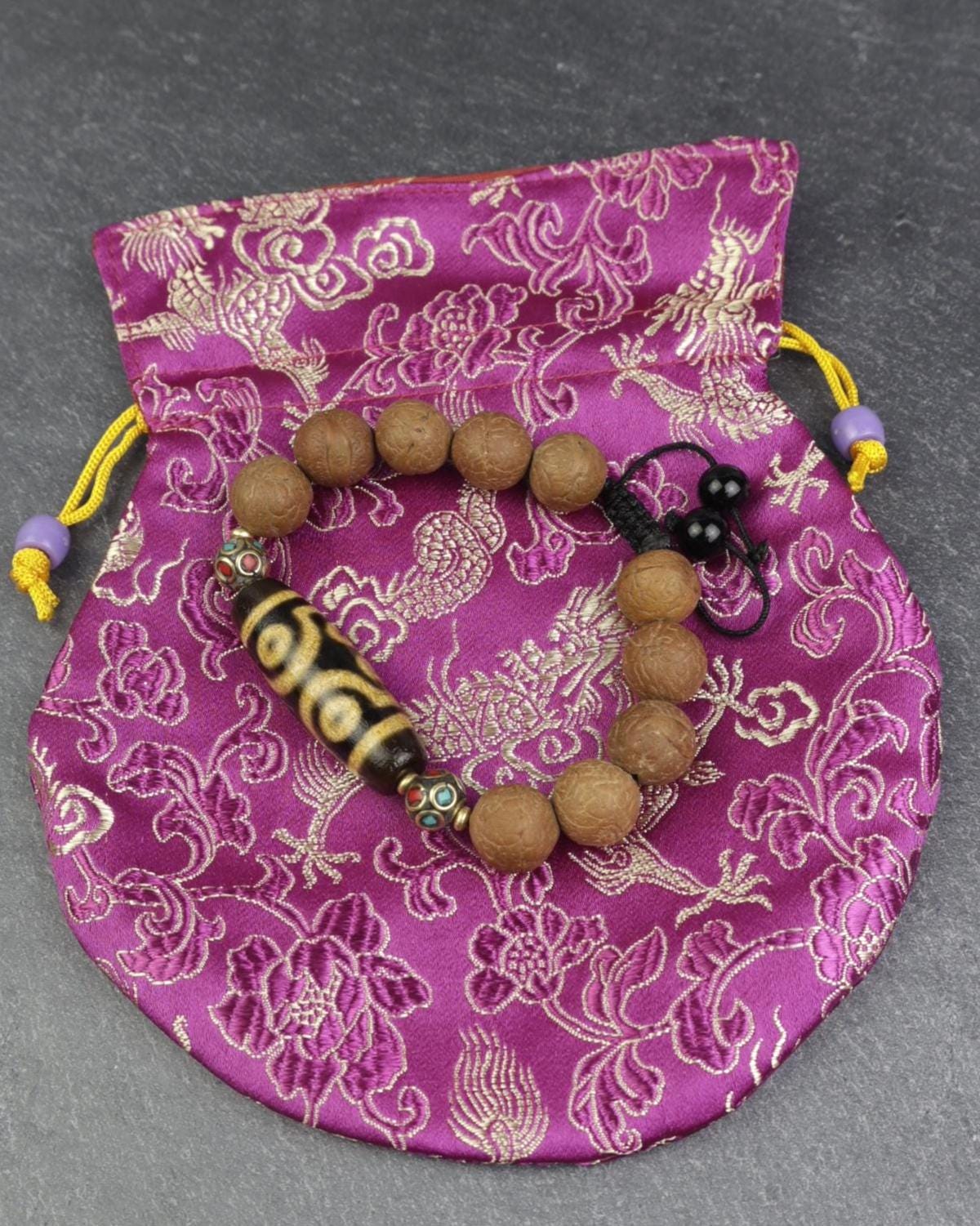 Bodhi Dzi Premium Buddhist Bracelet