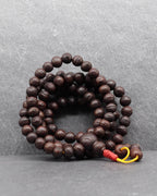 Ziziphus Budhensis Bodhi Prayer Bead Buddha Chitta Phoenix Eye 108+1 Beads 8 to 9mm Mala
