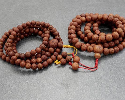 Buddha Japa Mala True Ziziphus Budhensis Lama Mantra Prayer Beads