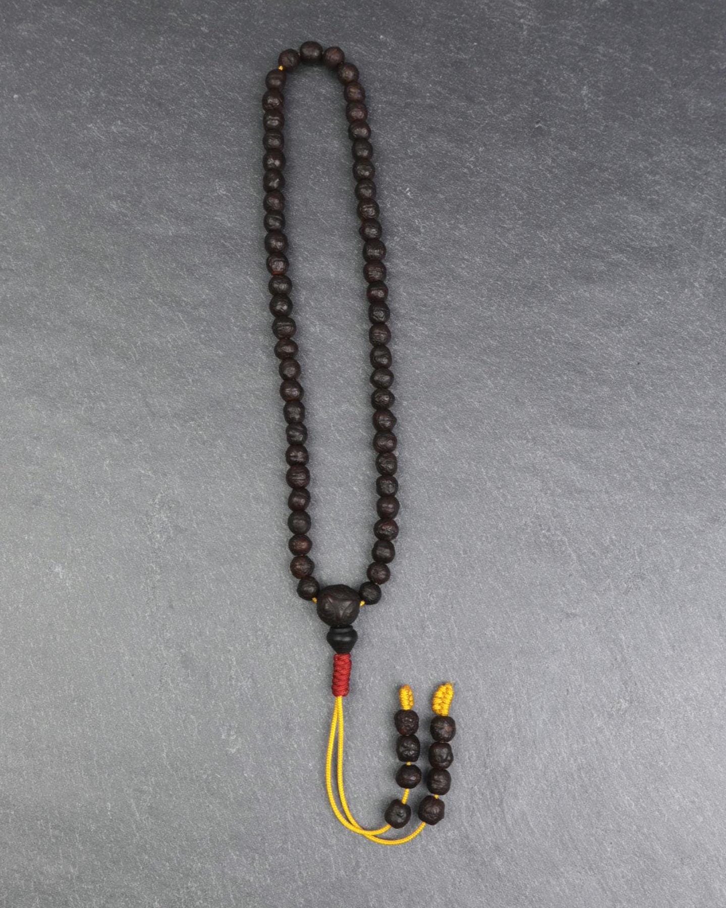 Precious 7 to 8mm Bodhi Prayer Beads, Premium Lama Japa Mala