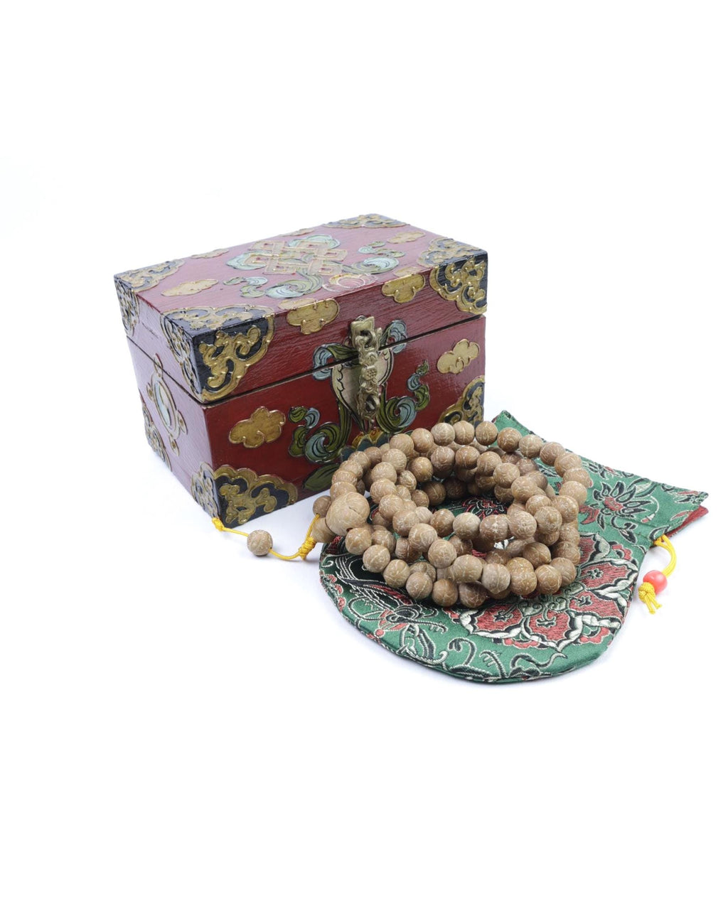 Bodhi Seed Mala 108 Beads Buddha Chitta Buddhist Prayer Mala Fresh Harvest Bodhi Seeds 10 to 11 mm