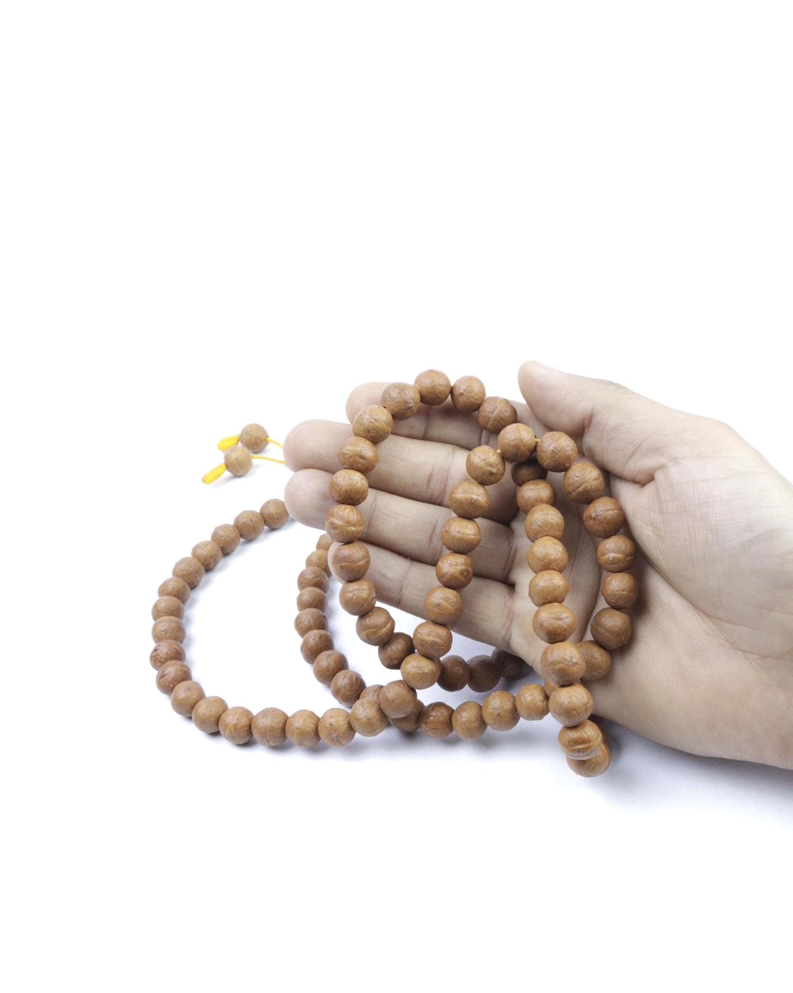 Natural Bodhi Seed, Buddhist Prayer Rosary Mala 10 to 11mm