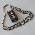 Tibetan Om Bone Necklace Old Design Spiritual Jewelry Nepal